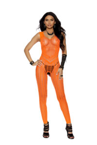 Transform Your Loungewear with Our Crochet Footless Bodystocking