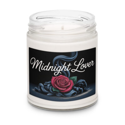Midnight Lover 100% natural soy wax candle