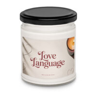 Love Language 100% natural soy wax candle