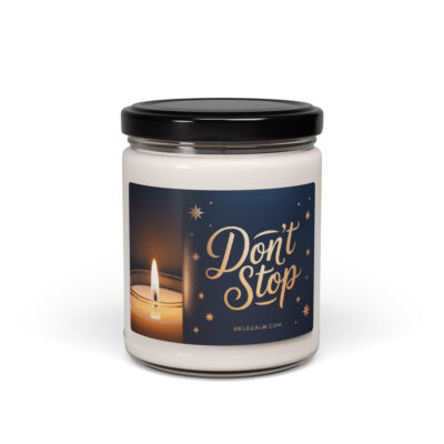 Don't Stop 100% natural soy wax candle - Image 4