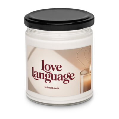 Love Language 100% natural soy wax candle - Image 11